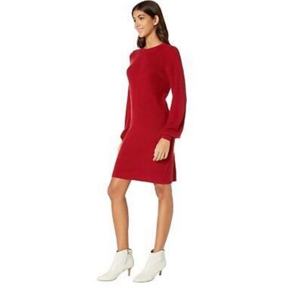 Michael Stars Layla Sweaterdress, Red, Size M, new with tag - Picture 3 of 3